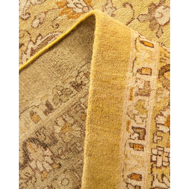 Mogul Collection Hand-Knotted Area Rug - Gold Collection 10' 3" X 13' 4" For Sale In New York - Image 6 of 10