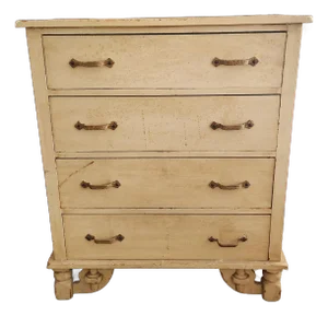 Monterey Furniture Antique Western Chest of Drawers 1930s