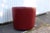 Burgundy Leather Swivel Club Chair, 1980s For Sale - Image 13 of 18
