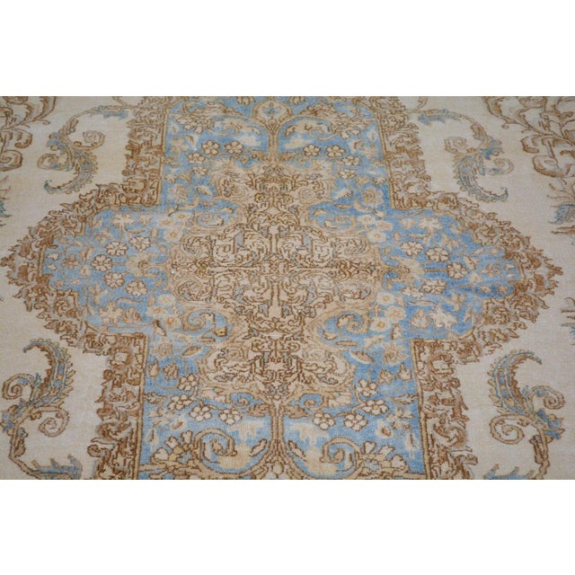 Vintage Turkish Anatolian Professional Hand Knotted Rug, 9'7x21'9 For Sale - Image 4 of 6
