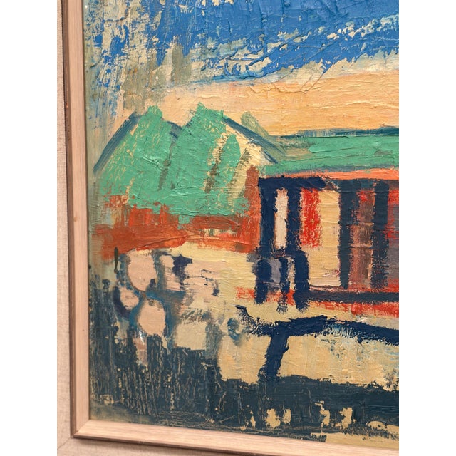 Ragnar Godin, Jämtland, 1965, Oil Painting on Panel, Framed For Sale - Image 15 of 18