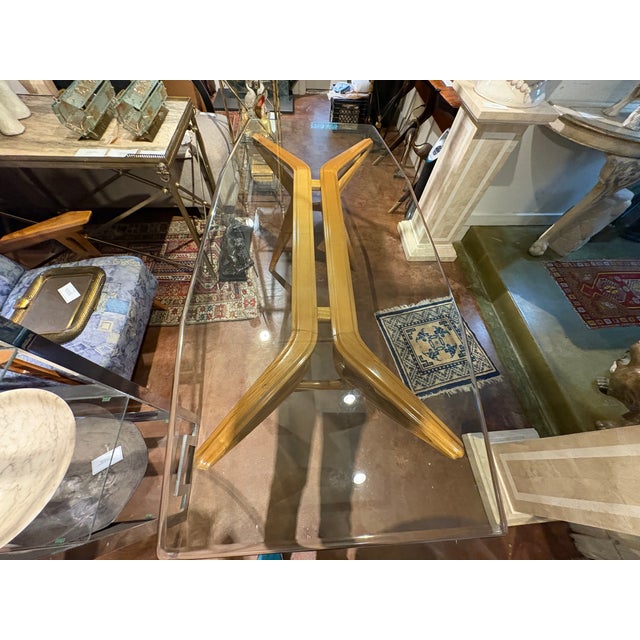1960s 1960s Italian Modern Dining Table Designed by Mario Gottardi for Roncoroni Cantu For Sale - Image 5 of 14