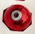 Mid 20th Century Red Mercury Glass Christmas Ornaments - Box of 18 For Sale - Image 5 of 7