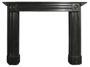 Regency Style Fireplace Mantel in Kilkenny Marble, 2016