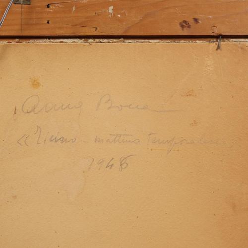 Anna Bocca, Landscape, Oil on Board, Framed For Sale - Image 13 of 14