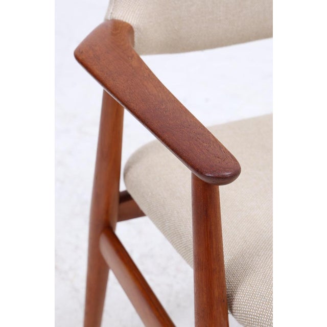 Gray Vintage Teak Chair by Erik Kirkegaard for Glostrup For Sale - Image 8 of 15