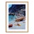 Toni Frissell 'Capri Riva Boat Beach' Archival Pigment Print Framed in Brown For Sale