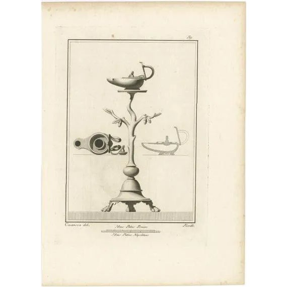 Bayardi, Illustration of the Monuments of Herculaneum, 1762, Print For Sale