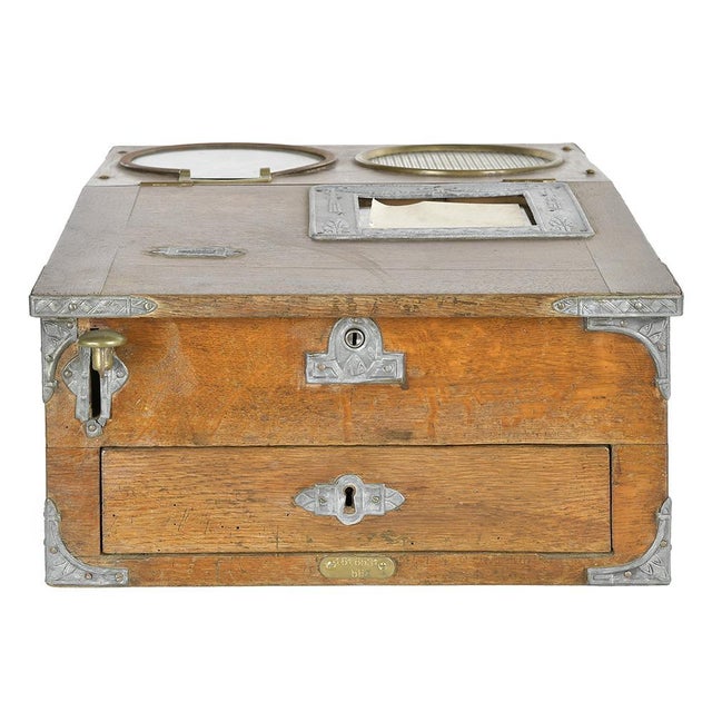 Brown National Cash Register, 1900s For Sale - Image 8 of 8