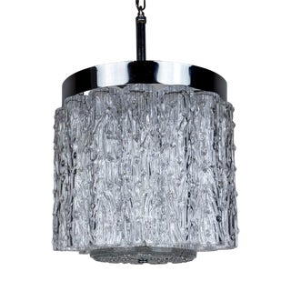 Vintage Murano Glass Tronchi Chandelier by Toni Zuccheri for Venini, Italy, 1960s For Sale