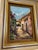 Rustic Late 20th Century Original Signed Oil Painting — Village Alley Scene For Sale - Image 3 of 3