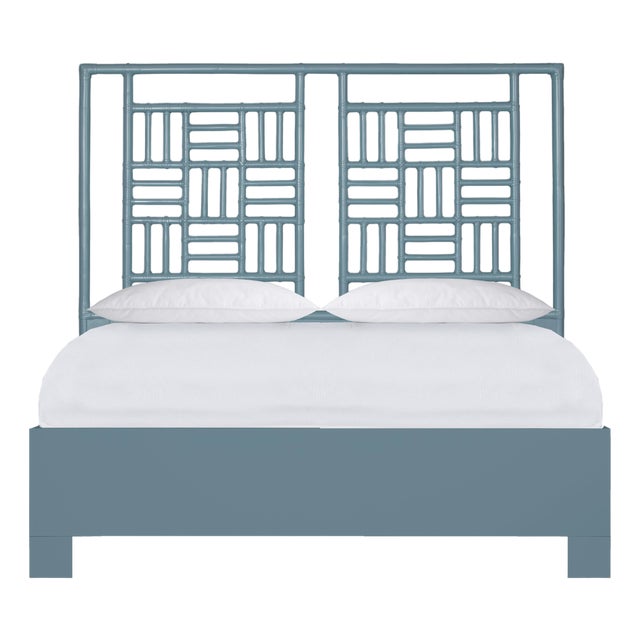 Finn Standard Bed Queen - Regatta Blue For Sale