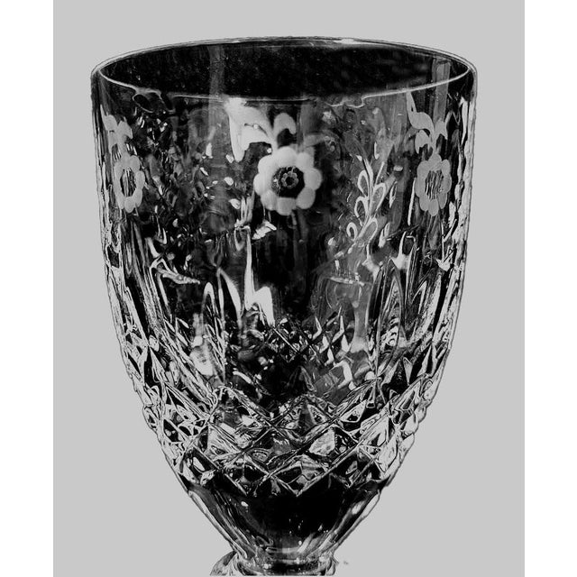 Rogaska Hand Blown Crystal Gallia Wine Glasses Yugoslavia - Set of 12 For Sale - Image 9 of 9