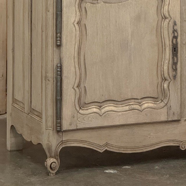 Wood 19th Century Country French Stripped Buffet With Original Hardware For Sale - Image 7 of 18