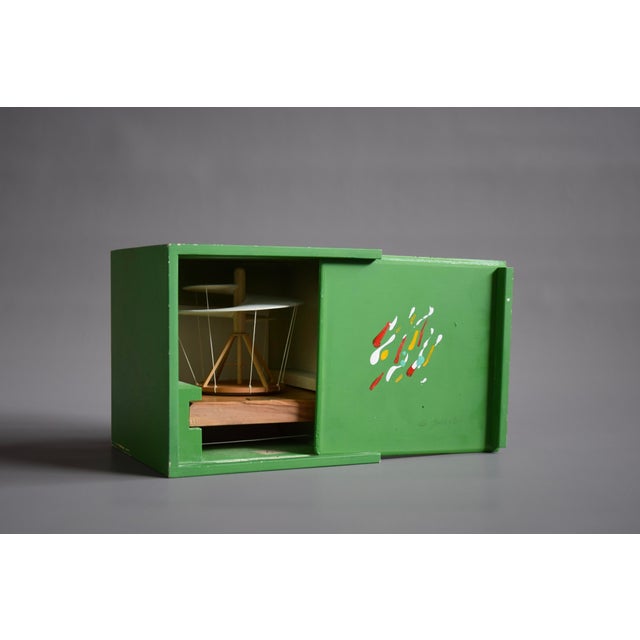 Beige Leonardo Da Vinci Helicopter Model by Giovanni Sacchi For Sale - Image 8 of 14