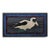 Vintage American Hand Hooked Rug, Framed, Dodo Bird Design, Folk Art Tapestry, 2x3 For Sale