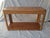 Wood Postmodern 2-Tiered Oak Console / SofaTable For Sale - Image 7 of 12