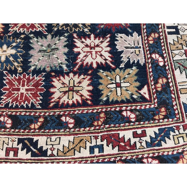 Textile Antique 19th Century Caucasian Chirwan Kouba Rug, 1890s For Sale - Image 7 of 16