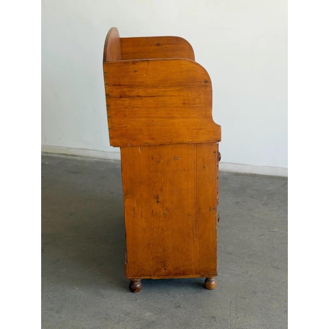 Vintage Patinated Wood Chest of Drawers For Sale - Image 11 of 12