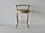 Vintage 1970s George Koch Gold Finish Faux Bamboo Vinyl Padded Swivel Vanity Stool Hollywood Regency For Sale - Image 16 of 16