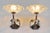 Baby Blue French Art Deco Wall Sconces by Capon Freres & Jean Gauthier 1930 France - A Pair For Sale - Image 8 of 14