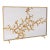 Brilliant Gold Butterfly Fire Screen Fireplace Screen For Sale