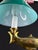 French Gilt Eagle Table Lamp with Emerald-Green Glass Shade, 1920s For Sale - Image 9 of 10