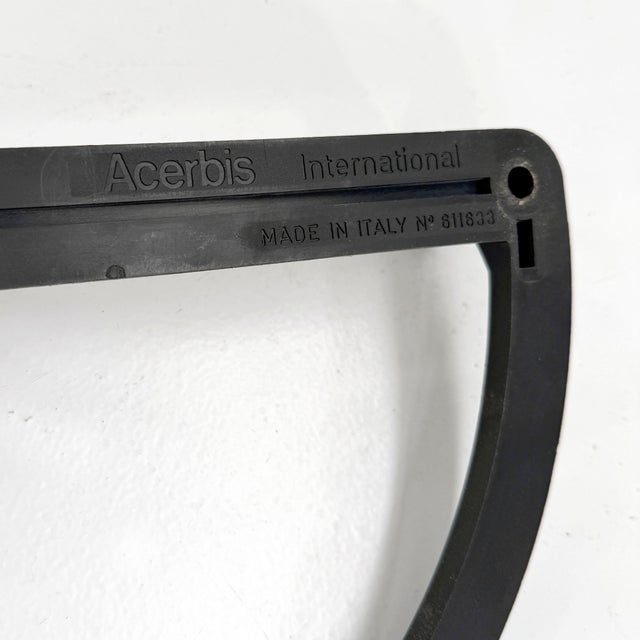 Solemio Console Wall Table with Mirror by Giotto Stoppino for Acerbis, 1980s For Sale - Image 11 of 12