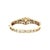 Victorian 1960's Victorian Revival 14 Karat 9 Opal Hinged Bracelet For Sale - Image 3 of 4