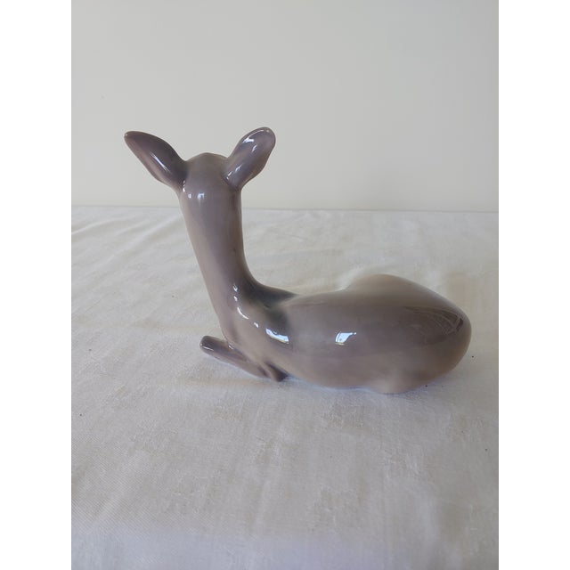 Royal Copenhagen Dahl Jensen Copenhagen Laying Doe Deer For Sale - Image 4 of 7