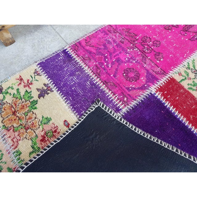 1960s Mid 20th Century Long Turkish Runner Rug For Sale - Image 5 of 10