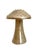 1990s Golden Metal Lumpy Bumpy Mushroom Statue For Sale - Image 5 of 7