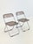 Vintage Plia Folding Chairs by Giancarlo Piretti for Anonima Castelli, 1970s, Set of 2 For Sale - Image 11 of 18