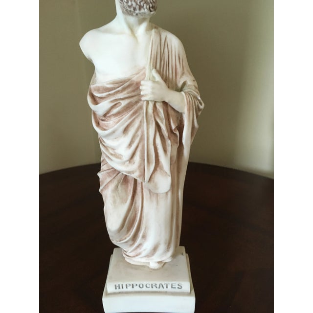 Ceramic 1960s Vintage Hippocrates Statue For Sale - Image 7 of 13