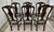 Vtg. Set of Eight Carved Italian Provincail Dining Chairs in a Walnut Finish For Sale - Image 12 of 15