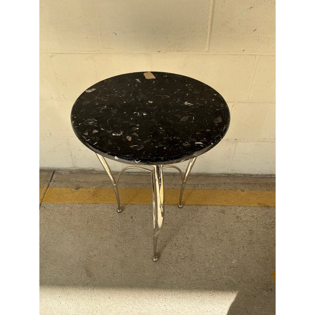 Global Views Global Views Small Side Table For Sale - Image 4 of 4