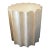 Doric Column Side Table Handcrafted Plaster White For Sale