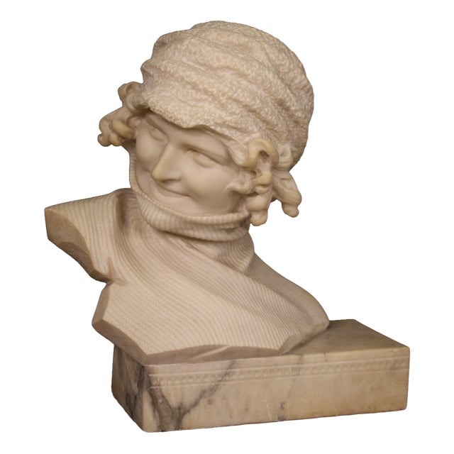 Italian Artist, Figurative Sculpture, 1930, Marble For Sale