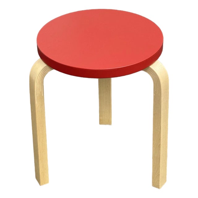 Alvar Aalto for Artek Stool, Model 60 For Sale