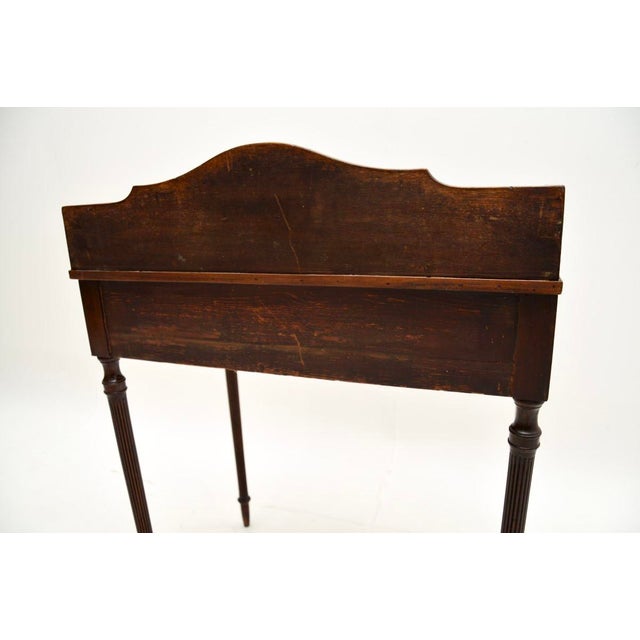 Regency Sheraton Escritoire Desk, 1910 For Sale - Image 10 of 11