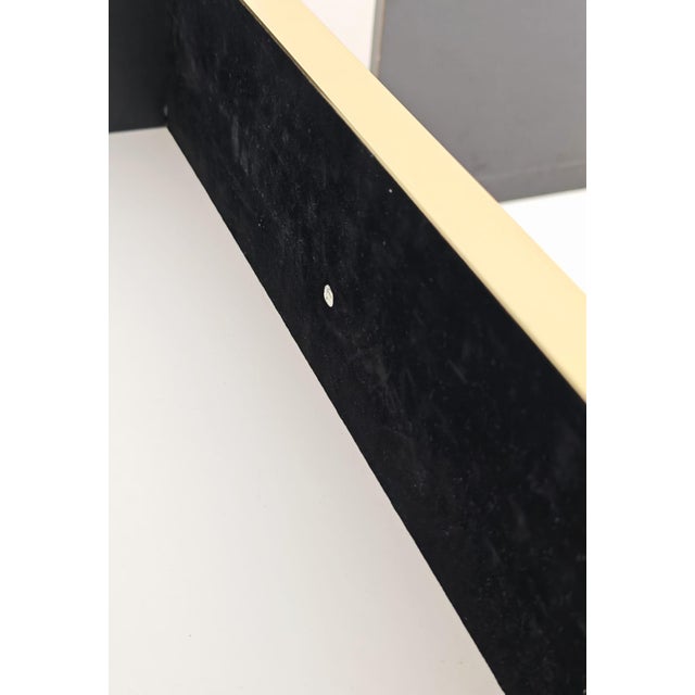 Glass Bedside Tables in the style of Renato Zevi, 1970s, Set of 2 For Sale - Image 7 of 11