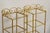 Mid 20th Century Italian Hollywood Regency Rope Tassel Gold 4 Tier Iron Etagere Shelf - A Pair For Sale - Image 5 of 10