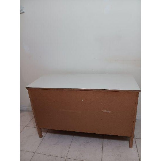 Vintage Hollywood Regency faux bamboo dresser 6 drawer Style: Hollywood Regency Color: Beige Dimensions: 48" W x 30" H x...
