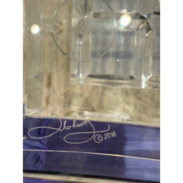 Elegant, glass and lucite coffee table measuring 42x42 square by 18” high, purchased from Safavieh Paramus in 2017. A few...