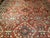 Antique Persian Mahal Sultanabad Rug, Hand-Knotted Wool, Geometric Pattern, 11x13, Red & Navy For Sale - Image 4 of 10