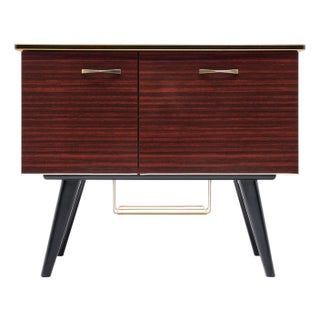 Period Mid-Century Modern, French Bar Cabinet, 1950 For Sale