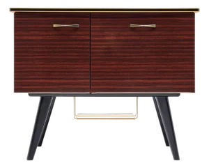 Period Mid-Century Modern, French Bar Cabinet, 1950