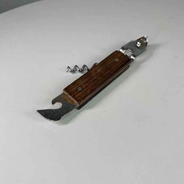 Mid 20th Century Modern Vintage Wood Wine Bottle Opener Japan Chairish