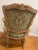 Green Pairs of French Louis XV Bergere Armchairs/Floral Uphoslstery For Sale - Image 8 of 11