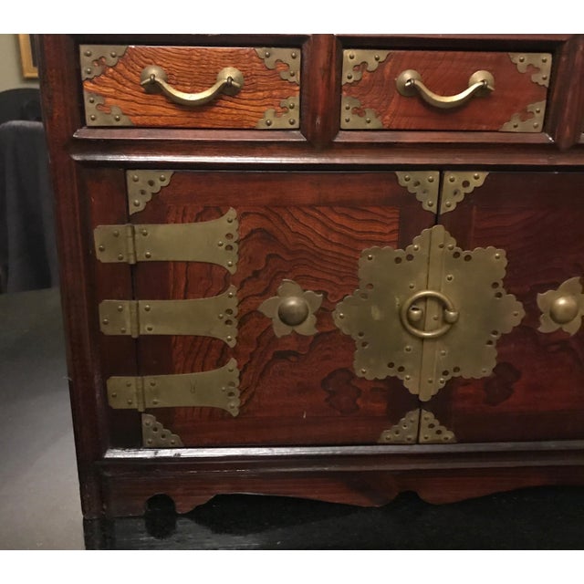 Mid 20th Century Korean Jewelry Chest Dresser Organizer For Sale - Image 9 of 10
